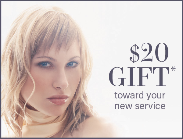 $20 gift toward your new service