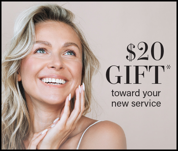 $20 gift toward your new service